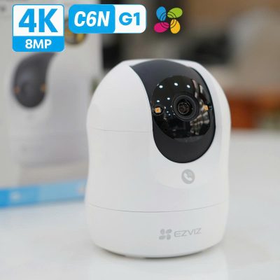 Camera Wifi Ezviz C6N G1 4K 8MP Xoay 360 độ, Hỗ trợ đàm thoại 2 chiều
